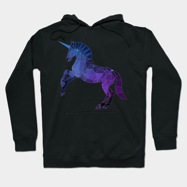 Galaxy Unicorn Hoodie by Jay Diloy